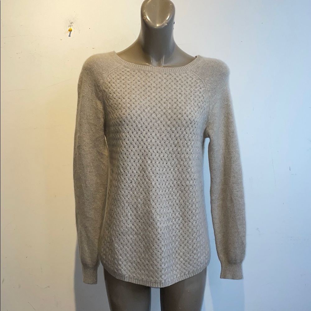 Cynthia Rowley 2 ply cashmere sweater